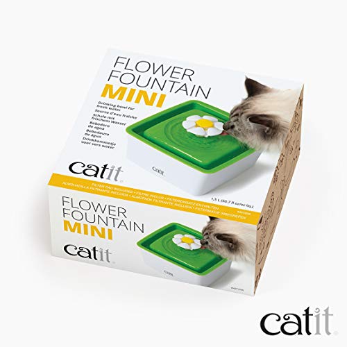 Catit 2.0 Mini Flower Cat Water Fountain — 1.5L BPA-free with Triple Filtration — view 6