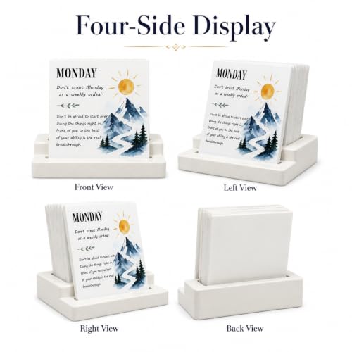 benesowud Inspirational Desk Decor Set of 8 Inspirational Gifts for Women with Motivational Quotes to Boost Mood Desk Decor for Women - image 4