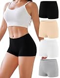 Briyat Culotte Mujer Boxer Bragas Culote Antirozaduras Shorts Cortos Braga Pantalon sin Costura Braguitas Anti Chafing Cómodas Ropa Interior XL