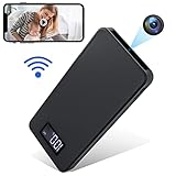 【Fácil de usar】 Puede descargar la aplicación-HDLiveCam en "Apple Store" y "Google Play", o escaneando el código QR de la aplicación en el manual del usuario. Todas sus características están disponibles con una simple operación de conexión. Esta mini cámara puede grabar incluso sin WiFi, simplemente inserte la tarjeta SD formateada, la cámara espía comenzará a grabar automáticamente y guardará en la tarjeta SD después de encenderla.