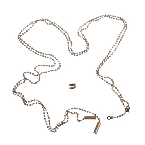 Image of NUEAYMS 2pcs Convenient Ceiling Fan Light Pull Chain Extension Pull Chain String Extension with Connector for Ceiling Fan Light Ceiling Fan Light Bulb Chain