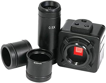 Miniatura 3 de ZTBH Microscope Accessories Kit 5MP USB Camera 0.5X C-Mount Len Adapter for Binocular Trinocular Microscopio Microscope Slides