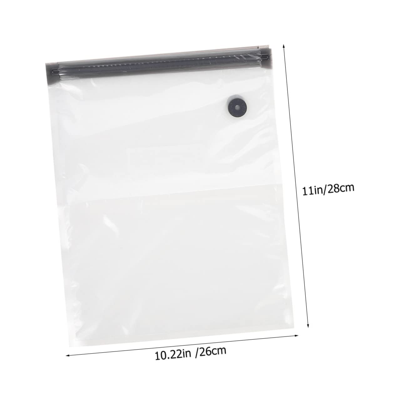 HOLIDYOYO Portable Vacuum Pouch 1 Set of Food Bag Pump Vacuum Storage Bags for Meat Cooked Food Snack Easy Use