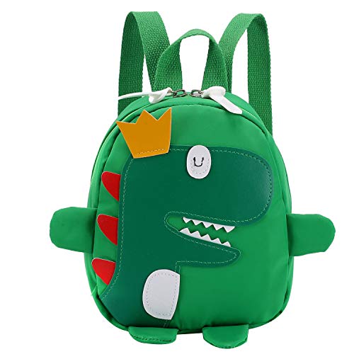 Lizusidtsy mochila escolar infantil jardim de infância 3D dinossauro mini mochila bolsa escolar bebê menino menina verde