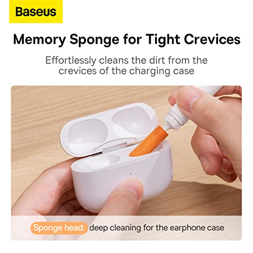Image of Baseus Airpods Pro Pen Cleaning Kit with Soft Brush for Wireless Bluetooth Headphones, Charging Box, Accessories, Tools, Computer, Camera and Phone,