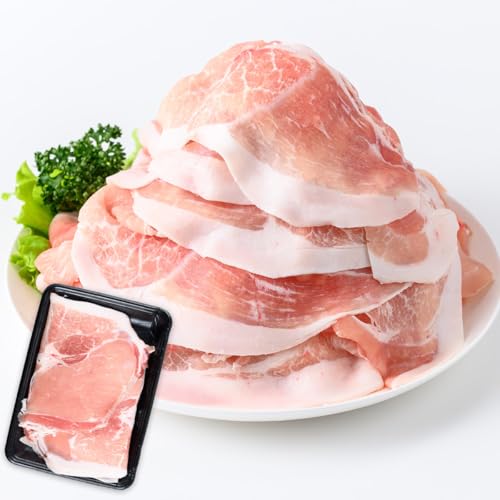 株式会社羽根 鹿児島県産黒豚モモスライス(計2.5kg・500g×5P) 豚肉 モモ スライス[株式会社羽根]
