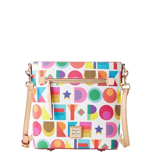 Dooney & Bourke Handbag, Art Deco Zip Crossbody | Black