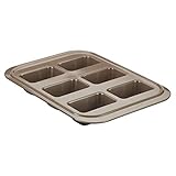 Anolon Steel Loaf, Meatloaf Pan, 9' x 5', Onyx/Umber