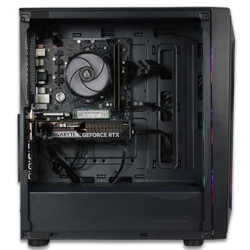 XUM CMP 510 Gaming PC AMD Ryzen 5 5500, RTX 5060 8GB, 32GB DDR4 RAM, 512GB NVMe SSD, 1TB HDD, 650W PSU 80+ Bronze, aRGB, WiFi 5, Windows 11 Home, Creator Gaming, Black Case - Image 4