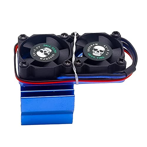 Ｒc Car Motor Heat-Sink For 1/10 Scale 540 550 Engine 36Mm Traxxas Brushless Motor 6S Esc #TOP3