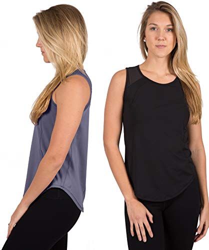 90 Degree By Reflex Open Back Mesh Powerflex Tank