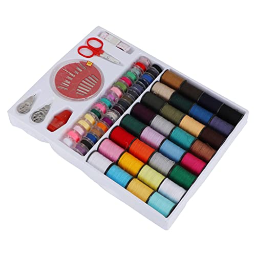 Set de hilos para coser multicolor 64 piezas miniatura 1