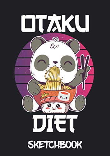 Otaku Diet: Anime Sketchbook and Drawing Book - Blank Sites - Funny Manga Accessories and Merch for Anime Lovers - Anime Gift for Otakus. image 2