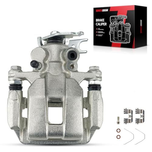 Image of Torchbeam Rear Brake Caliper Left for Honda 2008-2012 Accord, Acura 2009-2014 TSX, Rear Left Caliper Replace # 19B3359