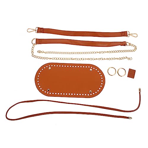 HAPINARY 1 Juego accesorios para bolsos hechos a mano totalizador Billetera sling bag shoulder bag mochila accesorio de bolso bandolera para bricolaje accesorios para hacer bolsos cubo PU
