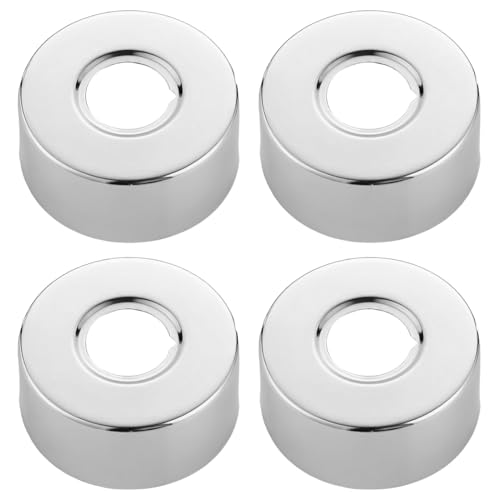 Rosettes for shower fittings (3/4) diameter 27 mm x diameter 66 mm x height 30 mm, rosette tap inner tap diameter 26 mm, rosettes for shower fittings, rosette for tap (4 pieces