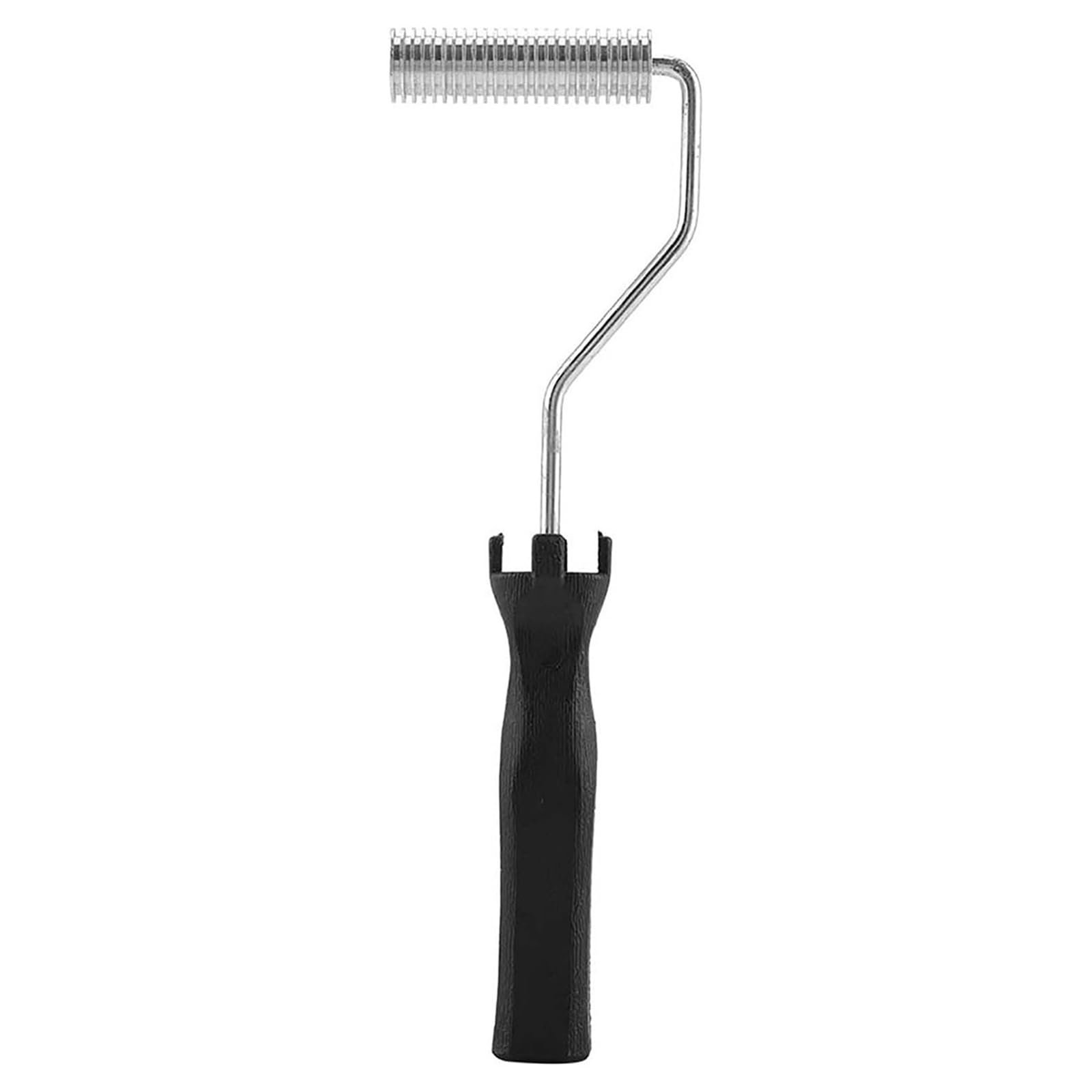 Ergonomic Handle Fiberglass Roller with Aluminum Alloy Head Laminating Bubble Roller for Industrial and Craft Projects Surfaces Smoothing Tool