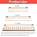 BROTOSPAC Adjustable (0-14) Inches Balloon Size Measurement Tool, Wood Balloon Size Measurement Ruler for Balloon Arches, Balloon Columns and Various Party Balloon Decorations