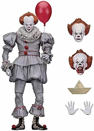 HXUYTL IT - 7” Scale Action Figure - Ultimate Pennywise (2017) Generation