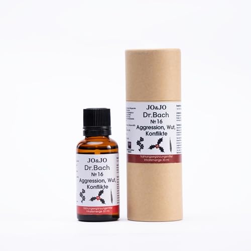 Bachblüten Original Tropfen nach Dr. Bach 30 ml AGGRESSION, WUT, KONFLIKTE