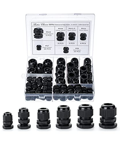 Bates Choice Nylon Waterproof Cable Gland Set #TOP19