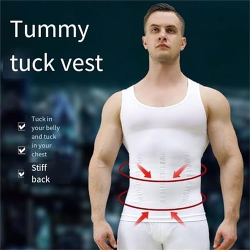 Shaperluv for Men, Shaperluv Tank 2.0 Mens Big and Tall2