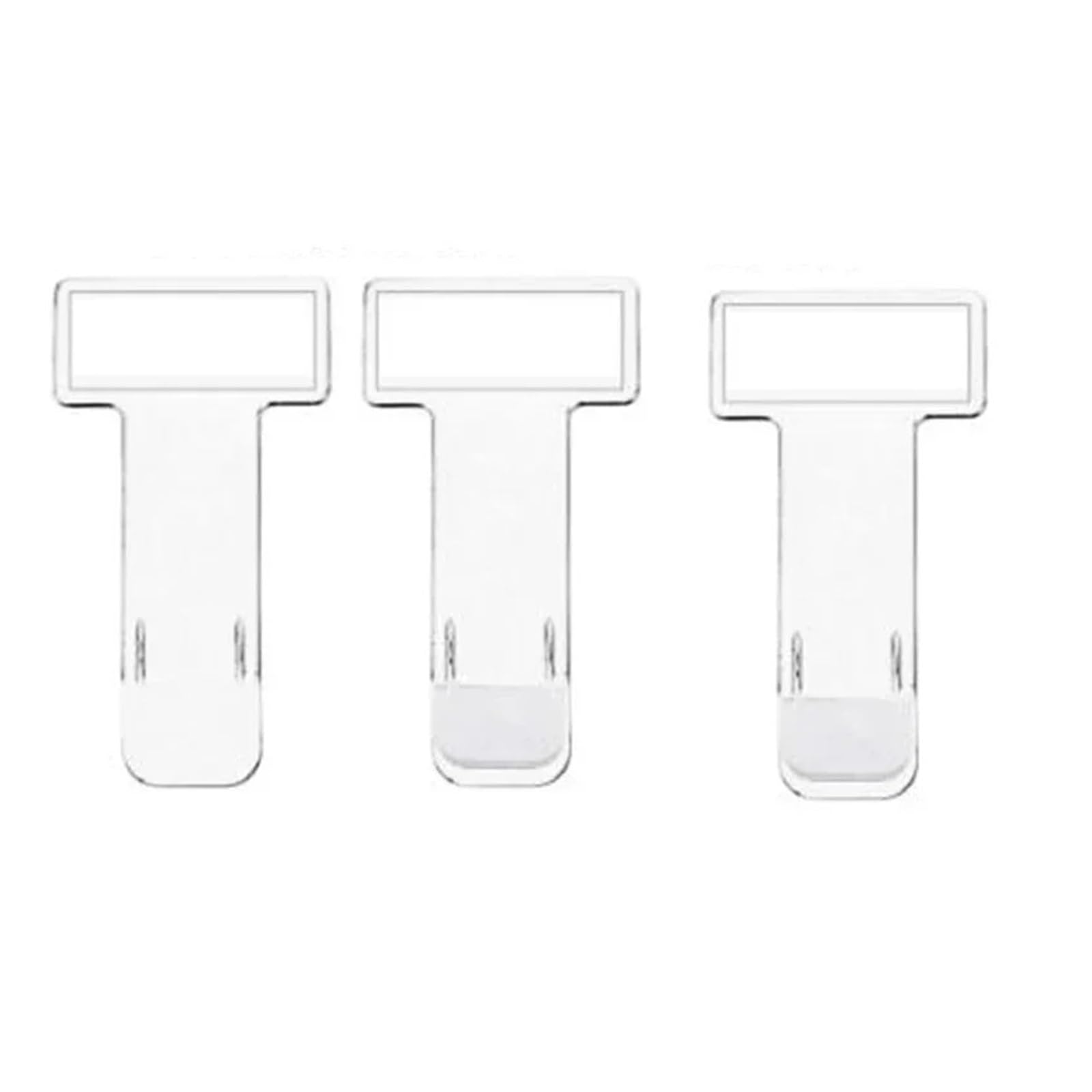 Kxfvyne 3Pcs Auto Fastener Card Bill Car Parking Ticket Clip Holder Mount Storage Organizer Styling Stickers Accessories(3Pcs)