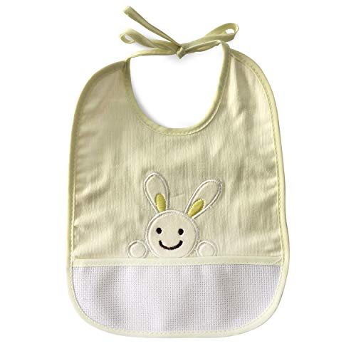 Panini Tessuti BAVAGLINO BAVETTA Coniglietto