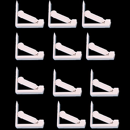 Glield 12 Unidades Plástico Mesa toallero Mantel Clips bdj08