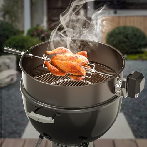 onlyfire Universal Grill 7,6 cm Slide Edelstahl Rotisserie Motor Halterung