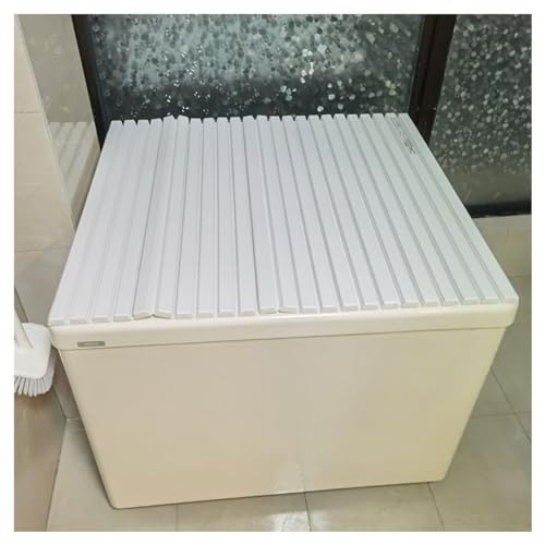 Cubierta plegable para bañera, tapa aislante impermeable a prueba de polvo para el hogar, spa, bandeja de baño