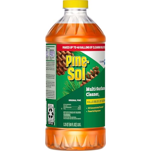 Pine Sol CloroxPro Multi-Surface Cleaner, All Purpose Cleaner, Original Pine, 40 Fluid Ounces (Package May vary) image 11