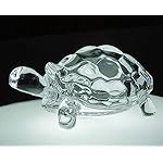 CosmicINT Chinese Feng Shui Tortoise Turtle Crystal Glass Decorative Showpiece Best Gift for Career Luck - Image 5