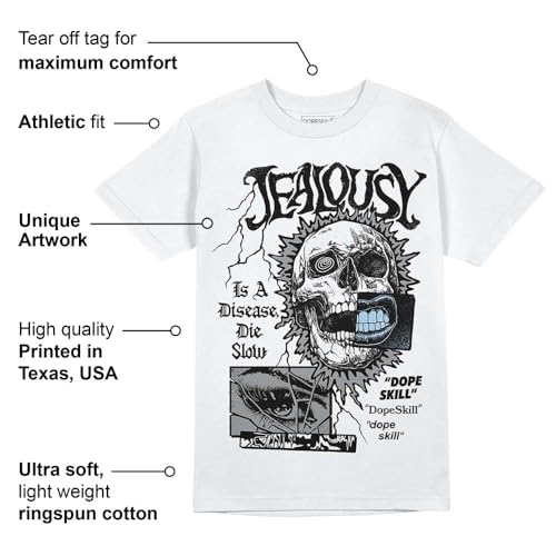 Image of DopeSkill Halloween Graphic Tee Streetwear Hip Hop Hypebeast Unisex T-Shirt Sneaker Colour Matching Shirts Spooky Graphic