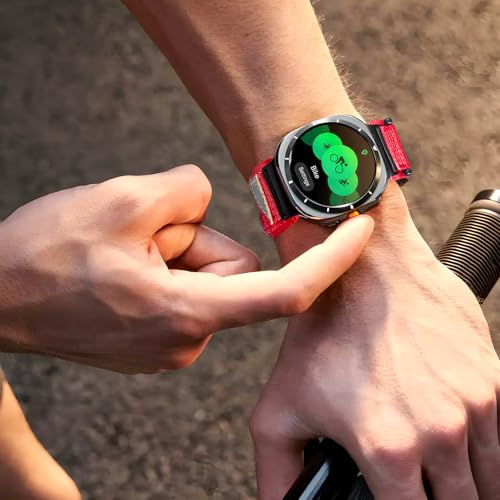 Image of Nylon Watch Band Compatible with Samsung Galaxy Watch Ultra 1 /2. | Millitary Nylon Strap Galaxy Watch Ultra -47mm for Men.