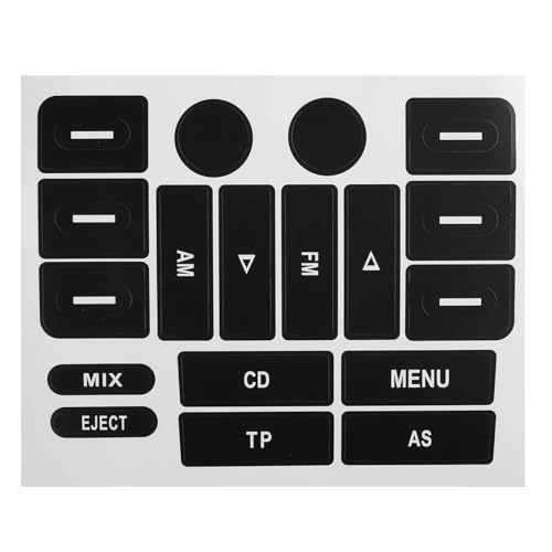 �Ԃ̑��� Compatible With Golf MK5 For Passat Compatible With �S���t MK5 For �p�T�[�g �J�[���W�I�{�^���X�e�b�J�[