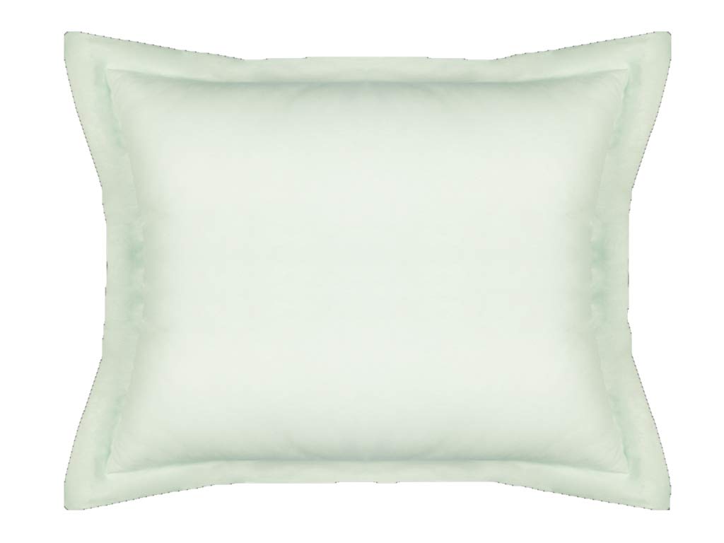 MI CASAF.Pillow Basic 50 x 70 cm Green Pillowcase, 50 x 70 cm