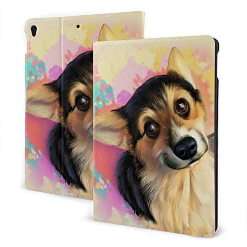 ���킢�� �R�[�M�[ �q�� �J���t�� iPad Ipad Air3 10.5" �P�[�X TPU �\�t�g�J�o�[��܂�X�^���h �ϏՌ��J�o�[ �I�[�g�E�F�C�N�A�b�v/�X���[�v�@�\