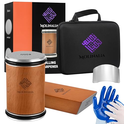 MOLINALIA Rolling Knife Sharpener