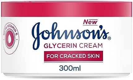 Johnson & Johnson Glycerin Cream for cracked skin,300ml,enriched ...