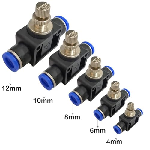 Raccord pneumatique insertion vanne LSA12 contrôle débit eau