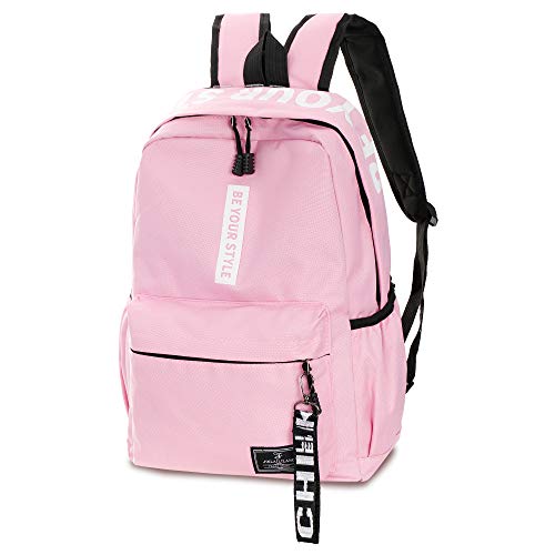 SANMIO Sacs D'école pour Filles Cartable en Toile de 15,6 Pouces Adapté pour Ordinateur Portable
