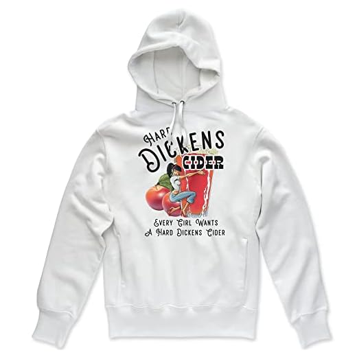 Every Girl Wants Hard Dickens Cider Vit Unisex Hoodie Size S