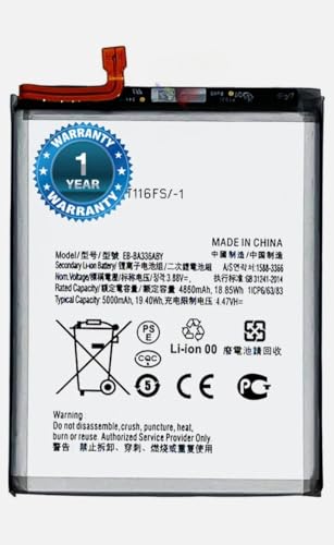 Image of EB-BA336ABY Battery for Samsung A53-5G SM-A536B SM-A536B /DS Battery with 1 Year Warranty*(D373)