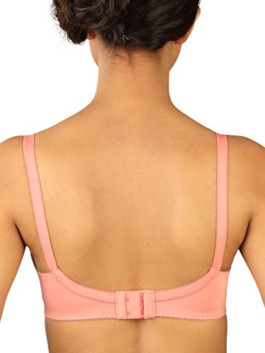 Image of Triumph Claudette Classics Women Bra Non Wired, Non Padded Cups with lace Full Coverage, Cut & Sew Soft and Breathable Fabric All-Day Comfort Pack of 1