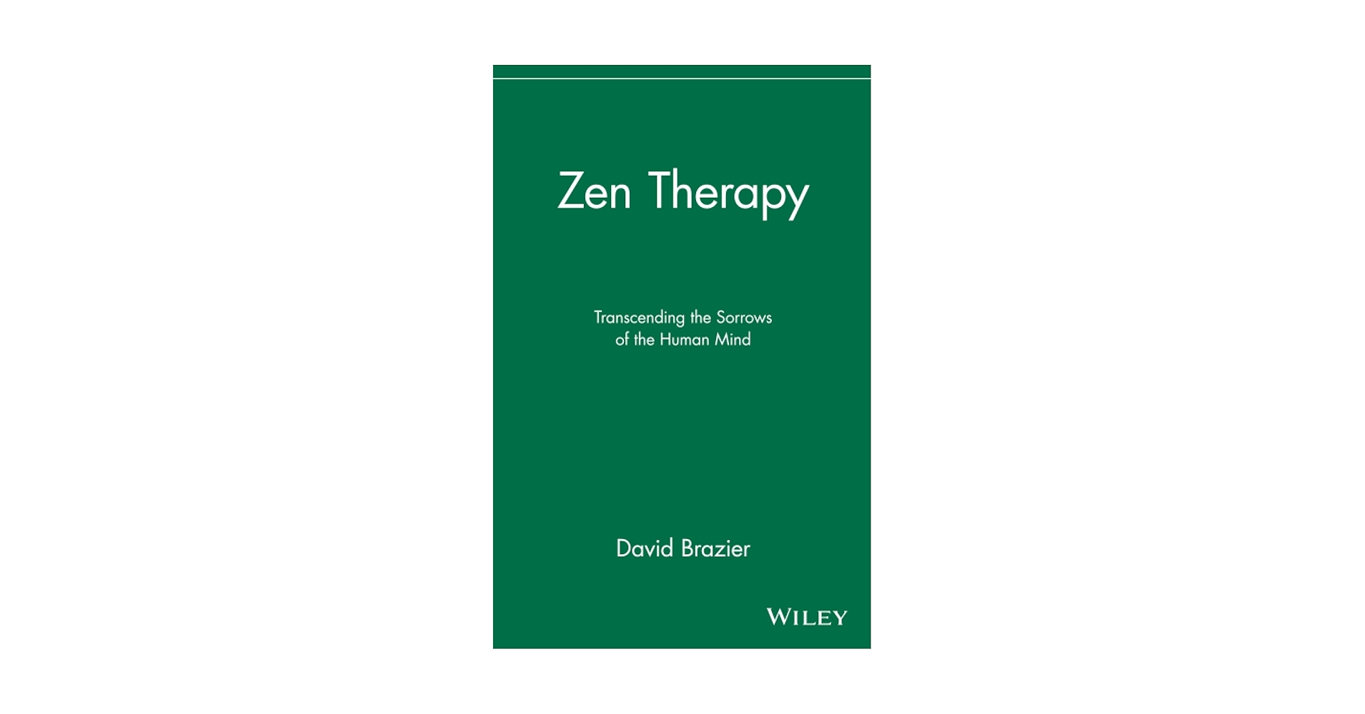 Amazon.com: Zen Therapy: Transcending the Sorrows of the