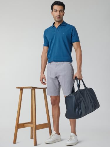 Image of XYXX Men's Element Chino Shorts | Solid Straight Fit | 100% Cotton with Dual Pockets & Plus Sizes