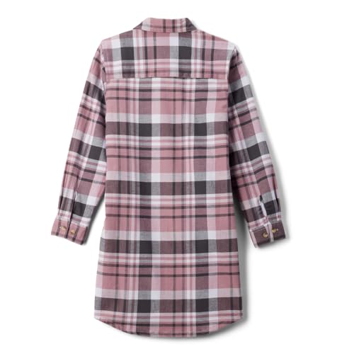 Columbia Girls' Calico Basin Flannel Long Sleeve Dress2