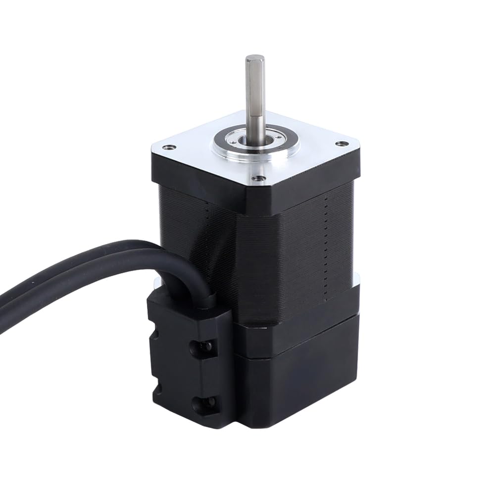 STEPPERONLINE Nema 17 Closed Loop Schrittmotor 52Ncm(73.64oz.in) mit Encoder 1000PPR(4000CPR)