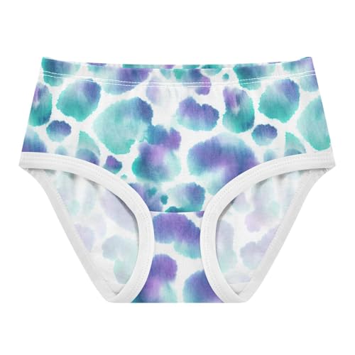 Joisal Chic Soft Spots Pastel Panties for Girl Toddlers Underwear Floral Cotton Flower Undies Kids Briefs 2t